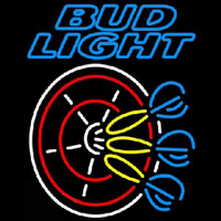 Bud Light Darts Pin Beer Sign Leuchtreklame