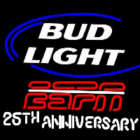 Bud Light ESPN Beer Sign Leuchtreklame