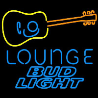 Bud Light Guitar Lounge Beer Sign Leuchtreklame