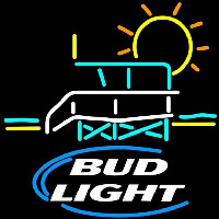 Bud Light Lifeguard Stand Beer Sign Leuchtreklame