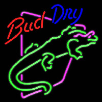 Bud Light Lizard Iguana Beer Sign Leuchtreklame