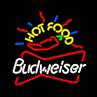 Budweiseer Hot Food Leuchtreklame