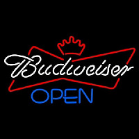 Budweiser Blue Open Leuchtreklame