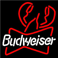 Budweiser Lobster Beer Sign Leuchtreklame