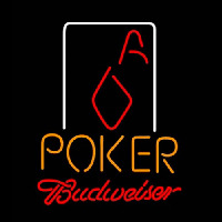 Budweiser Poker Squver Ace Leuchtreklame