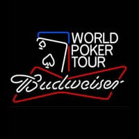 Budweiser World Poker Tour Leuchtreklame