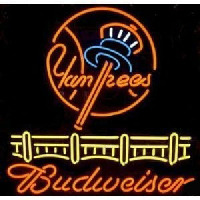 Budweiser Yankees Beer Bar Pub Leuchtreklame