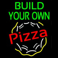 Build Your Own Pizza Leuchtreklame