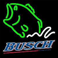 Busch Bass Fish Beer Sign Leuchtreklame