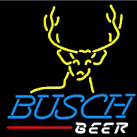 Busch Deer Buck Beer Sign Leuchtreklame