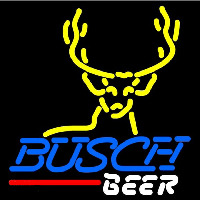 Busch Deer Buck Beer Sign Leuchtreklame