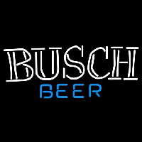 Busch Double Stroke Word Beer Sign Leuchtreklame