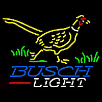 Busch Light Pheasant Beer Sign Leuchtreklame