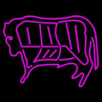 Butcher Logo Leuchtreklame