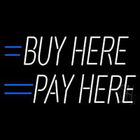 Buy Here Pay Here Leuchtreklame