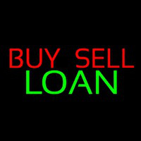 Buy Sell Loan Leuchtreklame