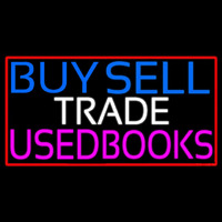Buy Sell Trade Used Books Leuchtreklame