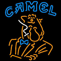 Camel Cigarettes Man Leuchtreklame