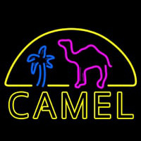 Camel Palm Leuchtreklame