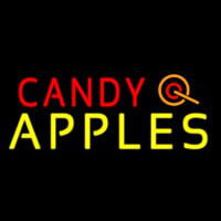 Candy Apples Apple Leuchtreklame