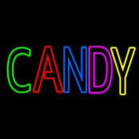 Candy Leuchtreklame