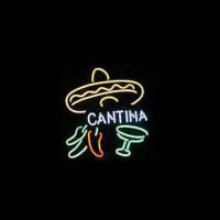 Cantina Bier Bar Offen Leuchtreklame
