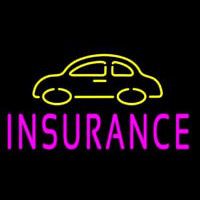 Car Insurance Leuchtreklame
