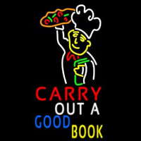 Carry Out A Good Book Leuchtreklame