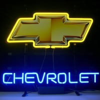 Chevrolet Laden Offen Leuchtreklame