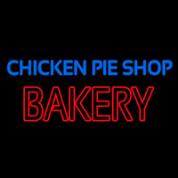 Chicken Pie Shop Bakery Leuchtreklame