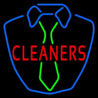 Cleaners Shirt Logo Leuchtreklame