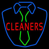 Cleaners Shirt Logo Leuchtreklame