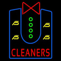 Cleaners With Shirt Leuchtreklame