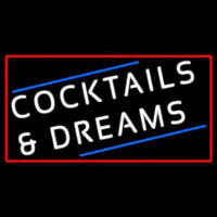 Cocktails And Dreams Bar Leuchtreklame