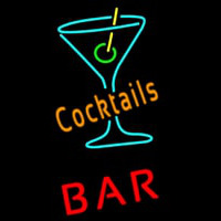 Cocktails Bar Leuchtreklame
