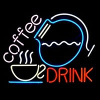 Coffee Drink Logo Leuchtreklame