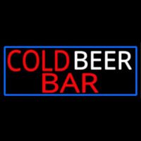 Cold Beer Bar Leuchtreklame