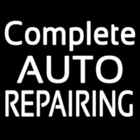 Complete Auto Repairing Leuchtreklame