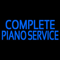 Complete Piano Service 1 Leuchtreklame