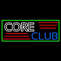 Core Club Leuchtreklame