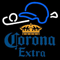 Corona E tra Baseball Beer Sign Leuchtreklame