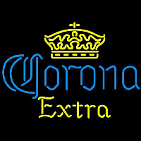 Corona E tra Crown Beer Sign Leuchtreklame