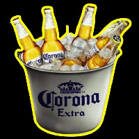 Corona E tra On Ice Beer Sign Leuchtreklame