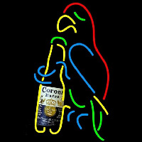 Corona E tra Parrot Bottle Beer Sign Leuchtreklame