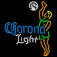 Corona Light Ball Volleyball boy Beer Sign Leuchtreklame