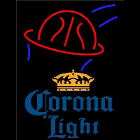 Corona Light Basketball Beer Sign Leuchtreklame