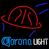 Corona Light Basketball Beer Sign Leuchtreklame