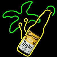 Corona Light Bottle Beer Sign Leuchtreklame