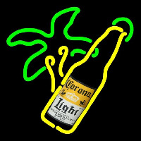 Corona Light Bottle Beer Sign Leuchtreklame