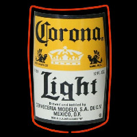 Corona Light Label Beer Sign Leuchtreklame